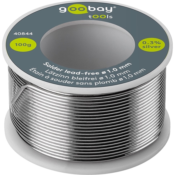 Goobay Loddetinn blyfritt 100 g 1,0 mm