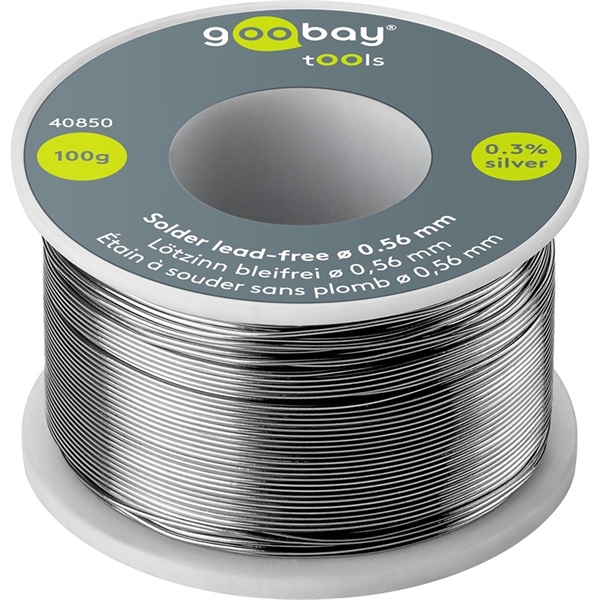 Goobay Loddetinn Blyfri 100g 0,56mm