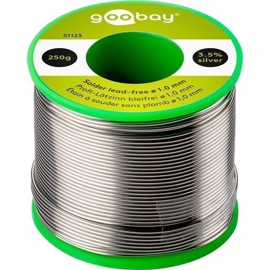 Loddelodd Blyfri 250 g. ledning. Ø 1,0mm