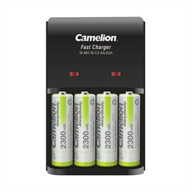 Camelion lader + 4AA 2300mAh batterier