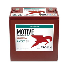 Trojan T875-AGM blybatteri 8V 160Ah