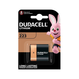 Duracell DL223 / CR-P2 Ultra lithium 6 volt batteri.