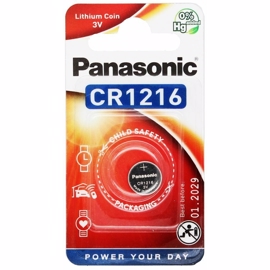 CR1216 Panasonic knappcellebatteri