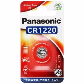 CR1220 Panasonic knappcellebatteri