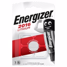 CR2016 Energizer 3V Lithiumbatteri