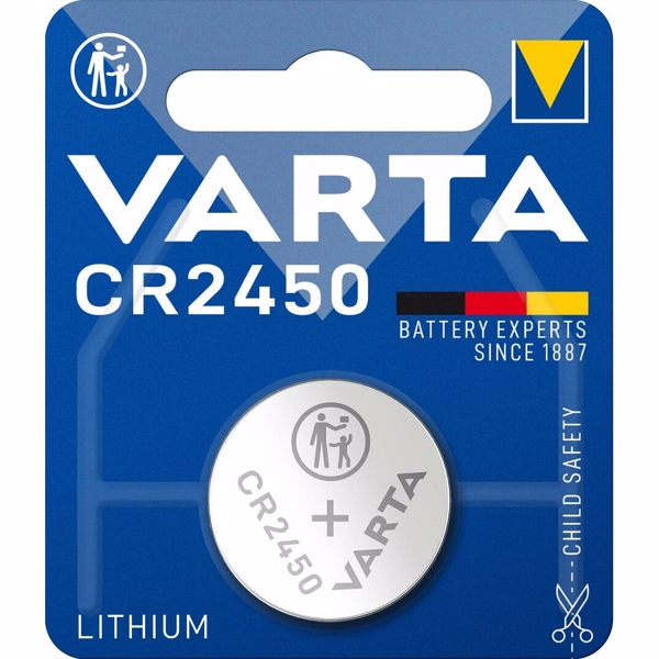 CR2450 Varta 3V Lithiumbatteri