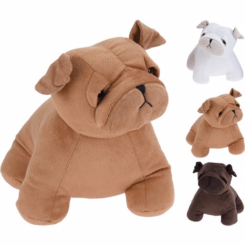 Doorstop French Bulldog 1 kg (lysebrun)