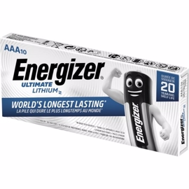 Energizer L92 / AAA Lithium-batterier 10 stk