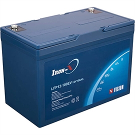 Vision litiumbatteri 12V/100Ah (Bluetooth + HEAT)