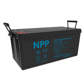 NPP Power Lithium 12V/200Ah (parallell + seriekobling)