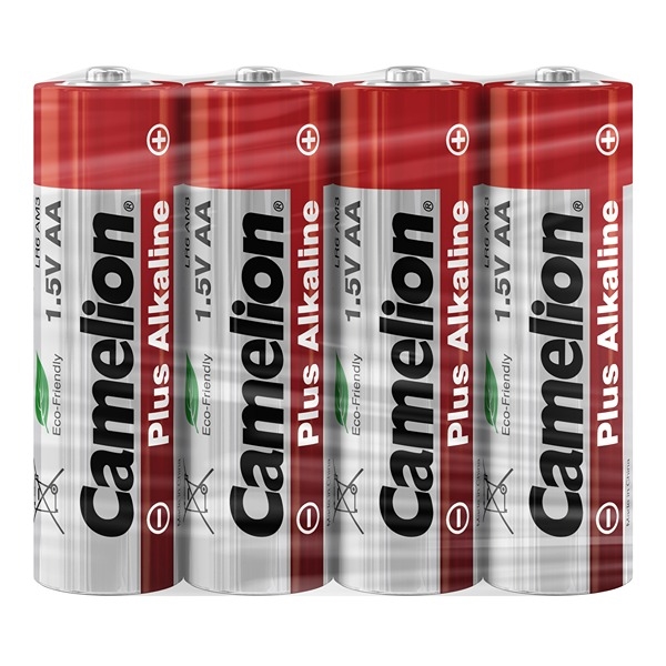 Camelion LR6 / AA Alkaline Plus batterier (4 stk.)