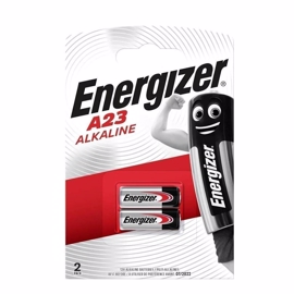 LR23 Energizer Alkaline batterier for bilfjernkontroller 2 stk