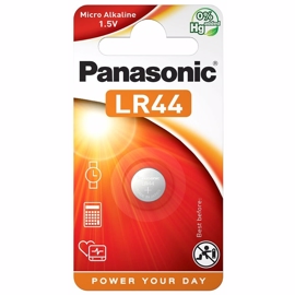 Panasonic LR44 / AG13 1,5V Alkaline Batteri