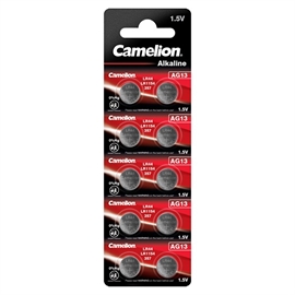 Camelion LR44 / AG13 10-pakke 1,5V Alkaline Plus