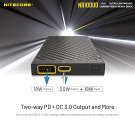 NITECORE NB10000 Gen 2 Powerbank 10000mAh