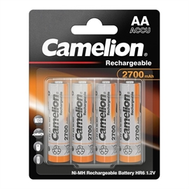Camelion LR06 / AA Oppladbare batterier 2700 mAh