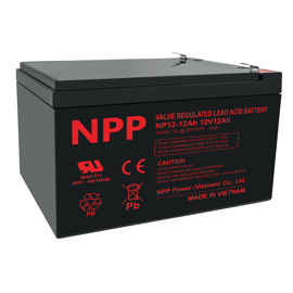 NPP Power Blybatteri 12 volt 12Ah