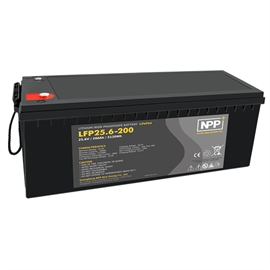 NPP Power litiumbatteri 24V/200Ah (Bluetooth)