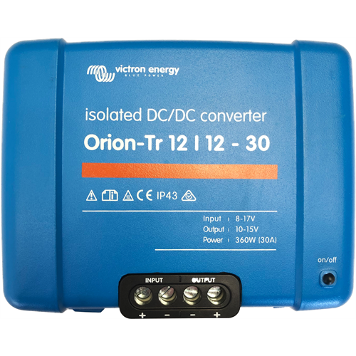 Victron Orion-TR-omformer 12v-12v 30A (DC/DC 12,2v)