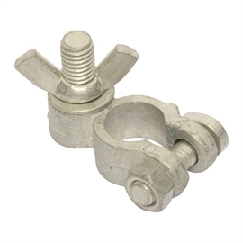 Polsko for minuspol M8 8mm gjenge med vingemutter