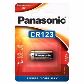 Panasonic CR123A 3V Lithiumbatteri