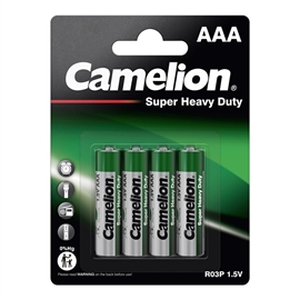 Camelion R03/AAA Super Heavy Duty-batterier 