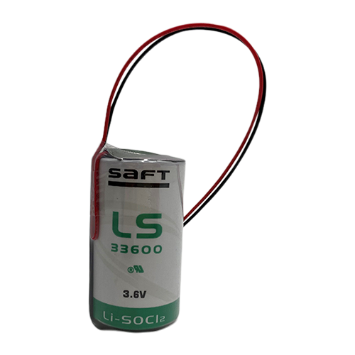 Saft LS33600 3,6V Lithiumbatteri med 15cm kabel