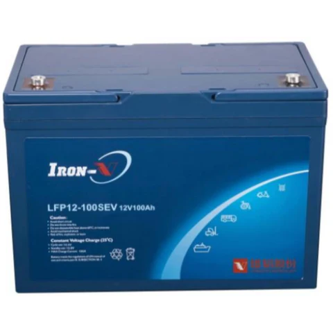 Vision litiumbatteri 12V/100Ah (Bluetooth + HEAT)