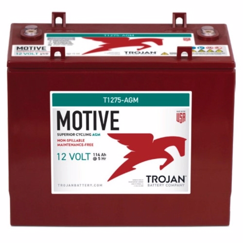 Trojan T1275-AGM blybatteri 12V 132Ah