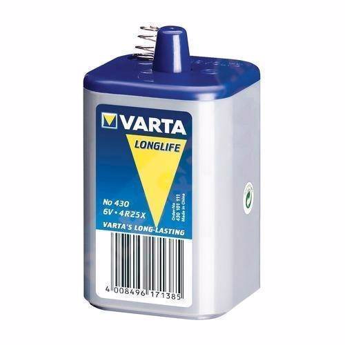 Varta 4R25 6v sink-batteri med fjær