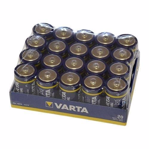 Varta LR20 / D industrielle alkaliske batterier (20 stk.)
