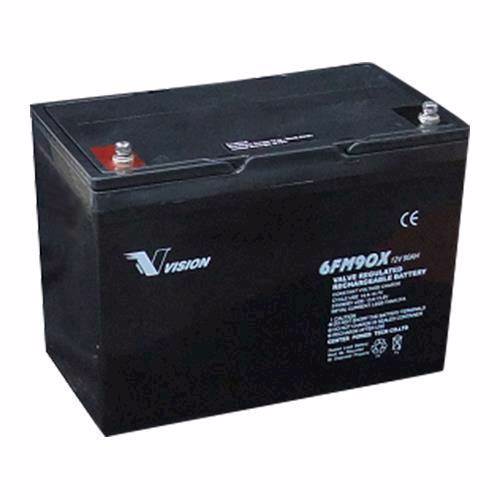 Mobilitetsskuter batteri 12 volt 90Ah 6FM90