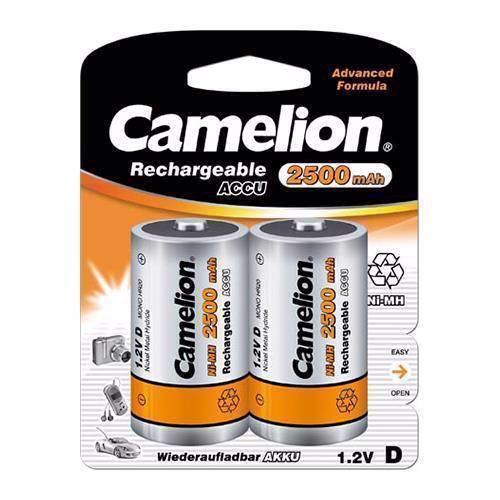 Camelion LR20 / D Oppladbare batterier 2500 mAh