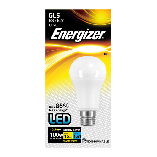 Energizer E27 LED standardpære 13,5w 1521lumen (100w)