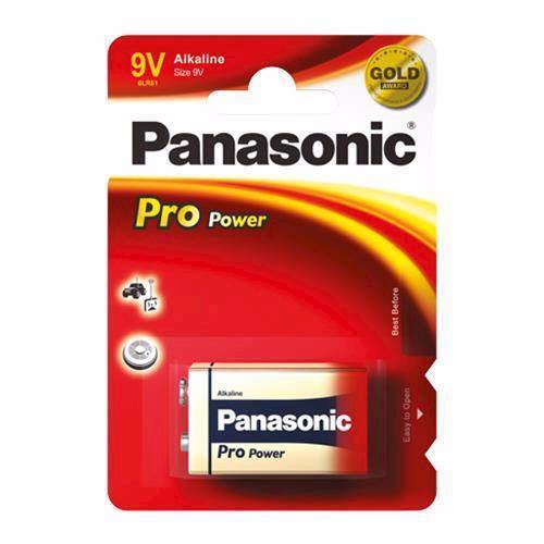 Panasonic 9V / 6LR61 Pro Power batteri