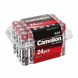 Camelion LR03/AAA Alkaline batterier 24 stk. pakke