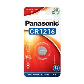 CR1216 Panasonic knappcellebatteri