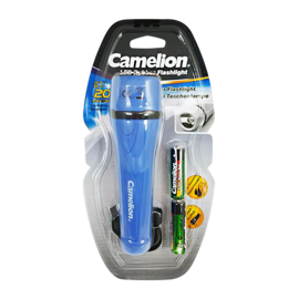6 LED Gummilykt med batterier