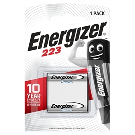 Energizer CR-P2 / 223 6volt Lithium foto-batteri.