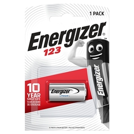 Energizer CR123A 3v Lithium fotobatteri