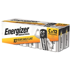 Energizer LR14 / C Industrial batterier (12 stk.)