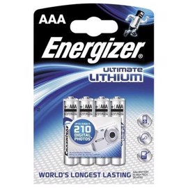 Energizer L92 / AAA Lithiumbatterier
