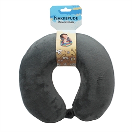 Nakkestøtte med Memory Skum Optimal Støtte til Nakken, Antrasittgrå