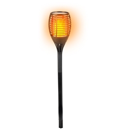 Grundig Solar hagefakkel med realistisk flammeeffekt, H: 78 cm