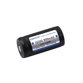 Keeppower 18350 3,6 volt Li-Ion batteri 900 mAh med sikkerhetskrets