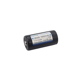 Keeppower 18350 3,6 volt Li-Ion batteri 1600 mAh med sikkerhetskrets