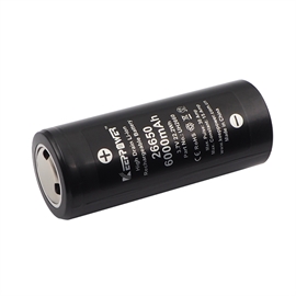 Keeppower IMR26650 UH2660 3,6 Volt Li-Ion-batteri 6000mAh
