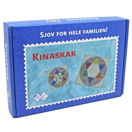 Kinasjakk i Tre Klassisk Strategispill for Hele Familien 25x25 cm
