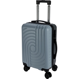 Koffert 38L i Hardkoffert med 4 Hjul (Håndbagasje), Grå 