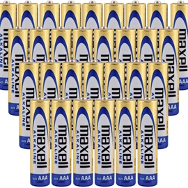 Maxell LR03 / AAA alkaline batterier 800 stk.